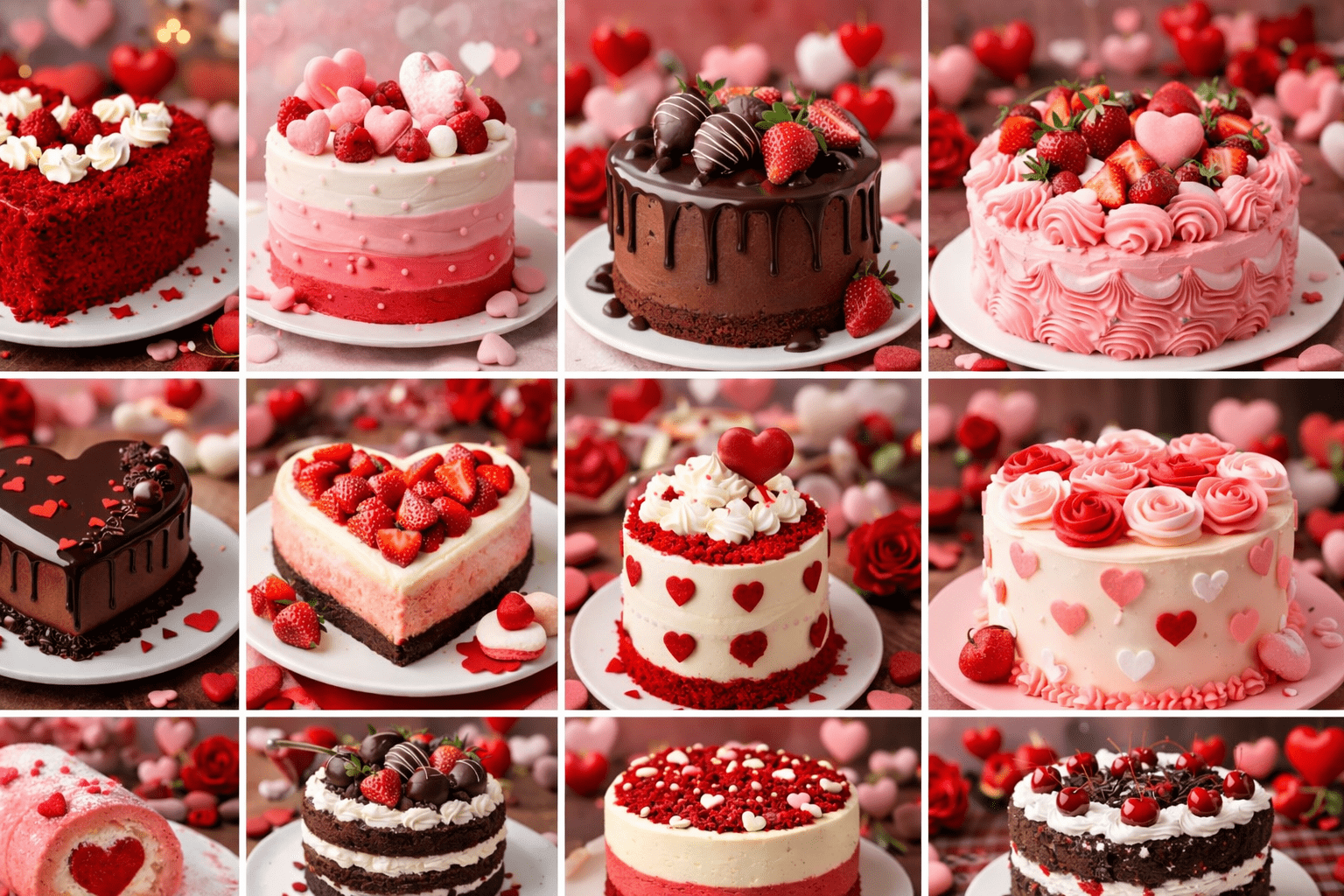 12 Valentine’s Day Cake Recipes to Sweeten Your Celebration